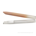 Customization gradient lip gloss tubes frosted brown